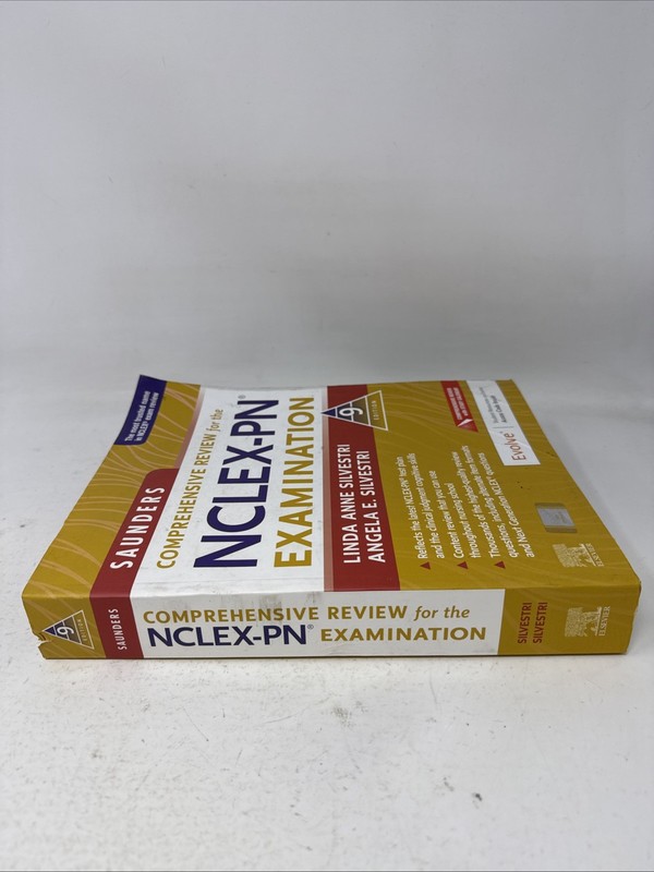 Comprehensive Review For The NCLEX- PN Exam 9th Ed *Unused W/ Cover Dam. W/code gallery