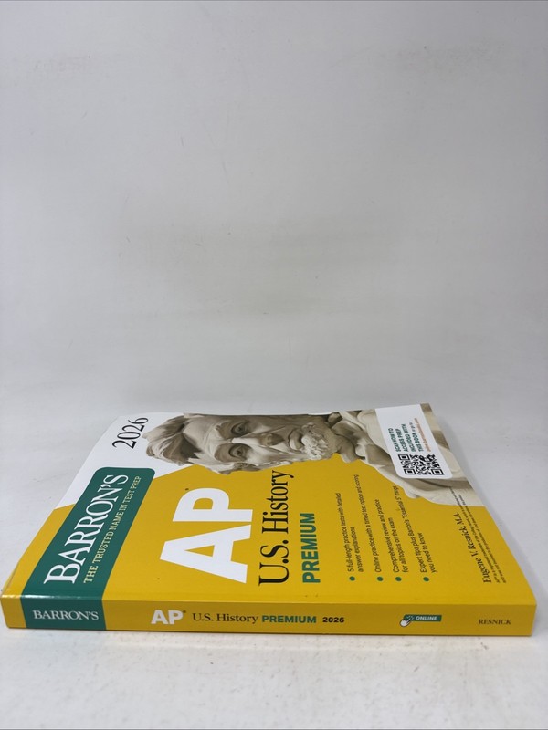Barron's Educat AP U.S. History Premium, 2026: Prep Book with 5 Prac (Paperback) gallery