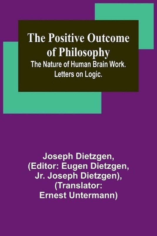 La Comdie des Mprises (Edition1) by Joseph Dietzgen Paperback Book