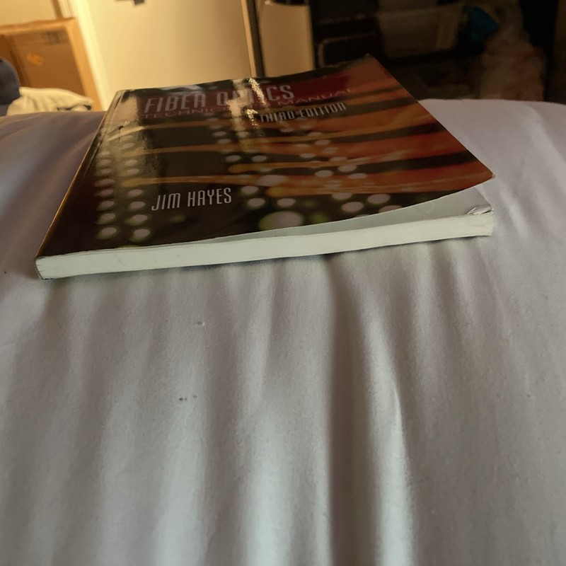 Fiber Optics Technician's Manual Paperback Jim Hayes gallery
