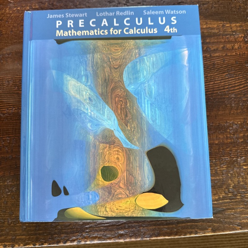 PRECALCULUS: MATHEMATICS FOR CALCULUS By James Stewart & Lothar Redlin EXCELLENT