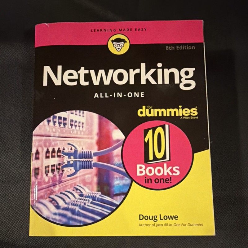 Networking All-In-One for Dummies 8th Edition by Doug Lowe Paperback Wiley