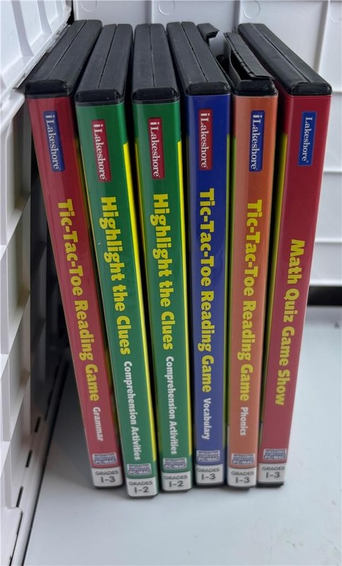 Lakeshore Interactive Whiteboard software grades 1 2 3 reading math homeschool