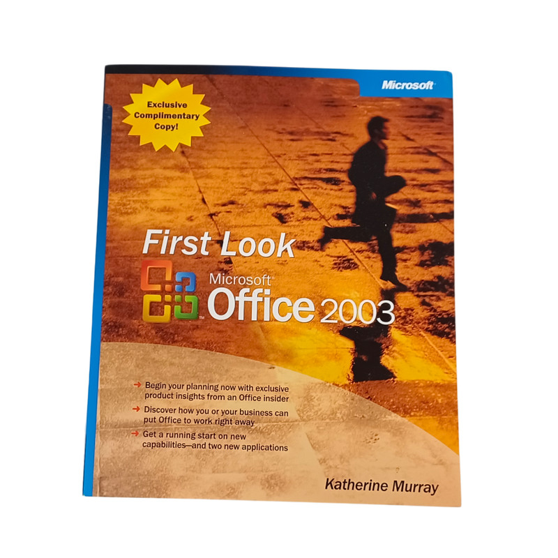FIRST LOOK MICROSOFT OFFICE 2003, Katherine Murray, Paperback Like New