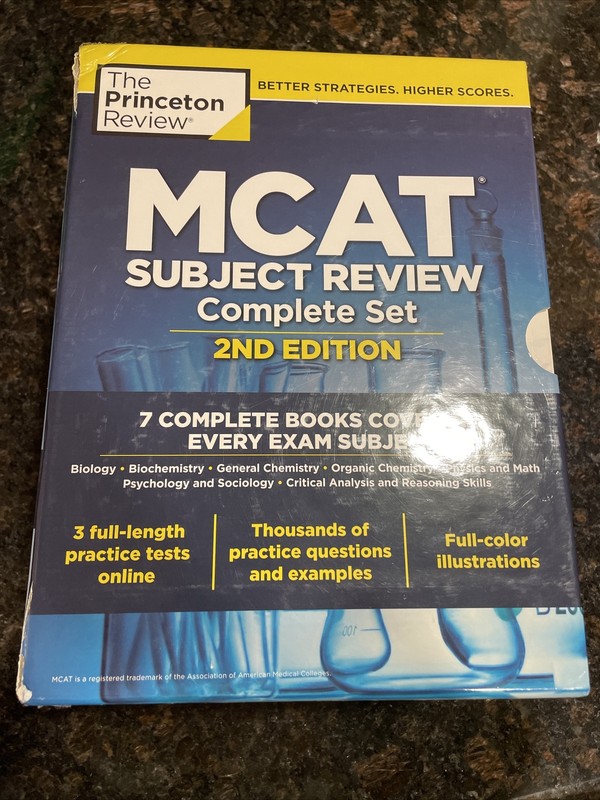Graduate School Test Preparation Ser.: Princeton Review MCAT Subject Review…