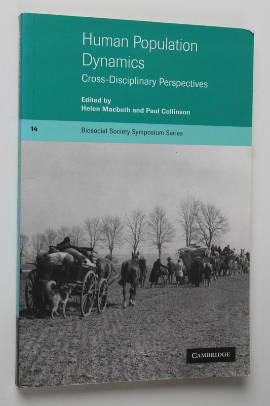 Biosocial Society Symposium Ser.: Human Population Dynamics : Cross-Disciplinary