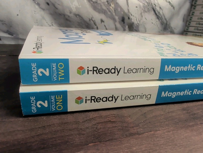 2 Book Set I-Ready Learning Magnetic Reading Foundations Grade 2 V.1 and V.2 gallery