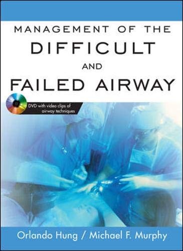 Management of the Difficult and Failed Airway – hardcover Murphy, Michael|Hu…