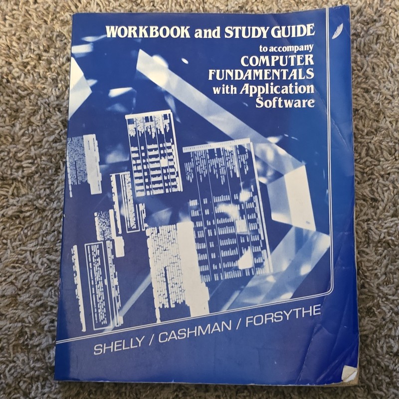 Vtg Workbook Study Guide For Computer Fundamentals W/app Shelly & Cashman Series