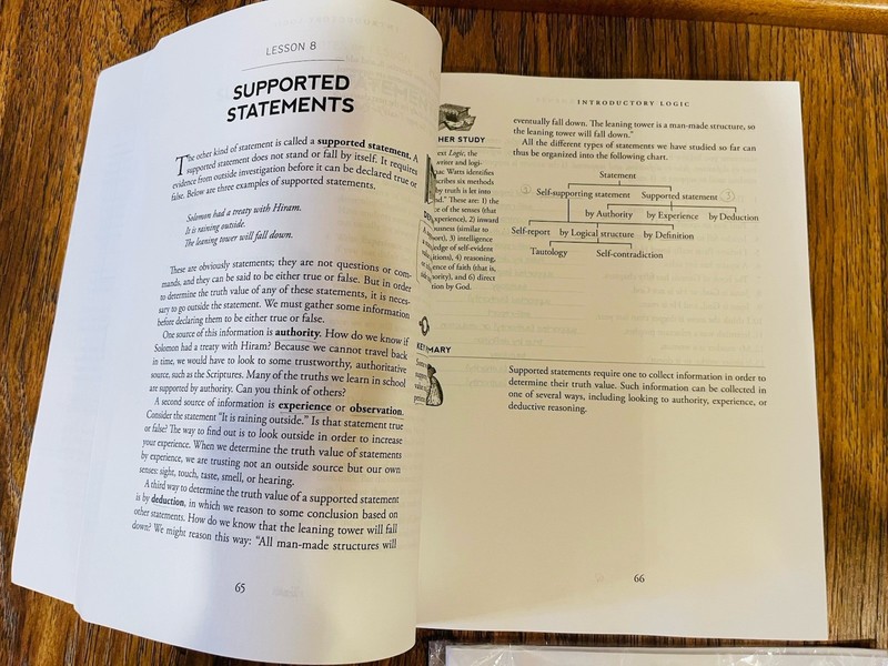 Introductory Logic: The Fundamentals of Thinking Well Teacher Edition + DVD gallery