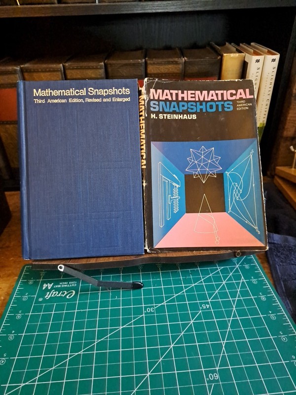 Mathematical Snapshots – 3rd American Edition by Steinhaus Free Ship 1969 OOP