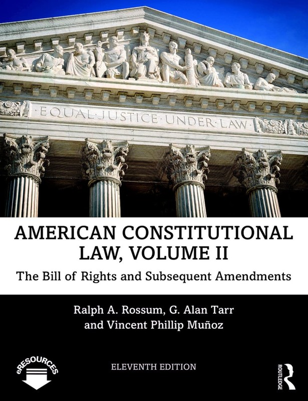 American Constitutional Law, Vol. II by Rossum