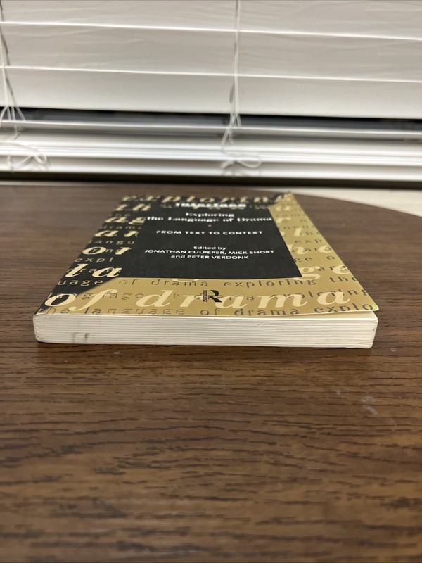 Interface Ser.: Exploring the Language of Drama : From Text to Context by... gallery