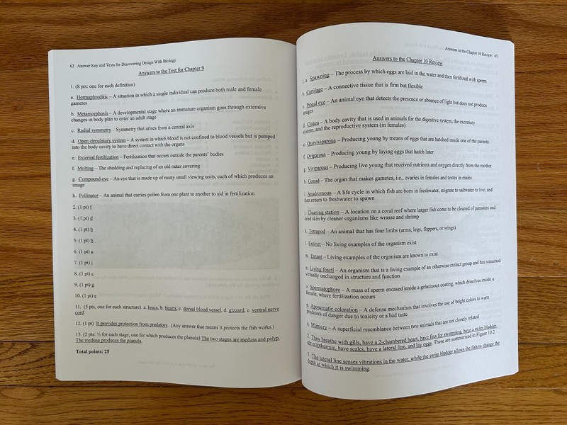 Discovering Design with Biology Hardcover Textbook with Answer Key And Tests gallery