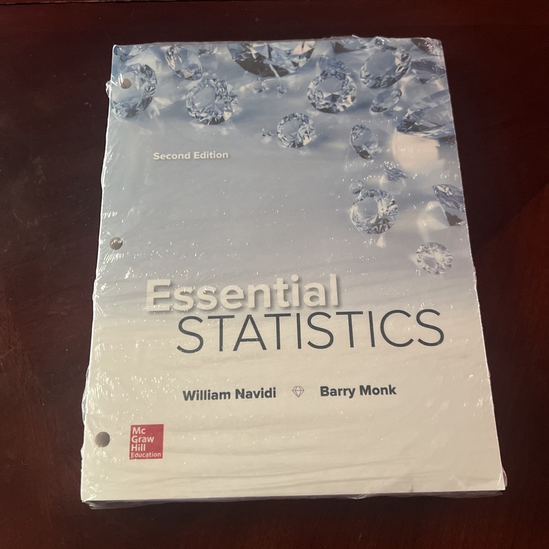 Loose Leaf for Essential Statistics by Barry Monk and William Navidi (2017,…