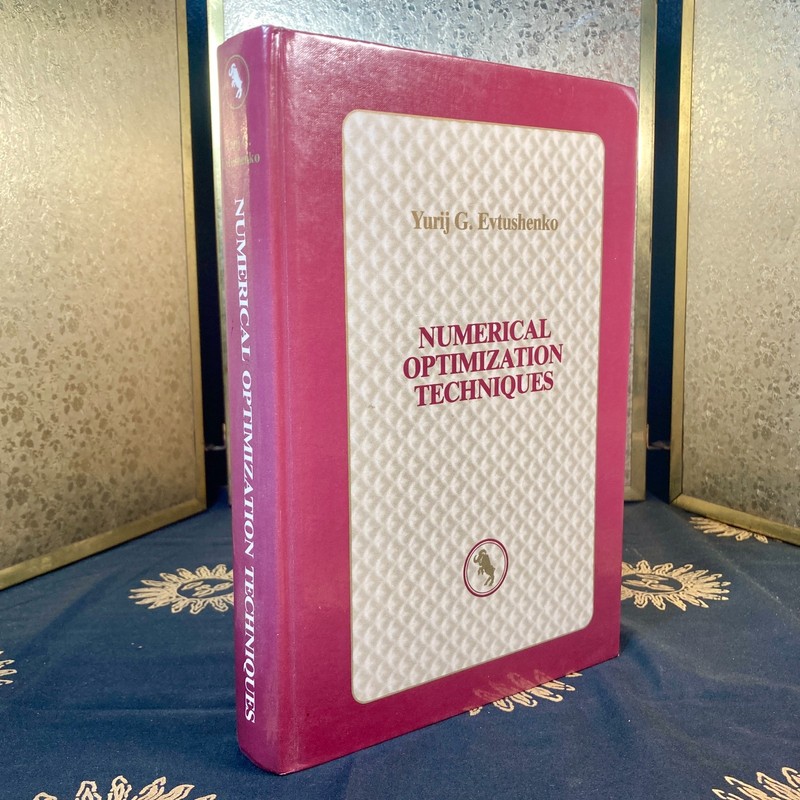 Vintage Tech Textbook NUMERICAL OPTIMIZATION TECHNIQUES by Yurij Evtushenko 1985