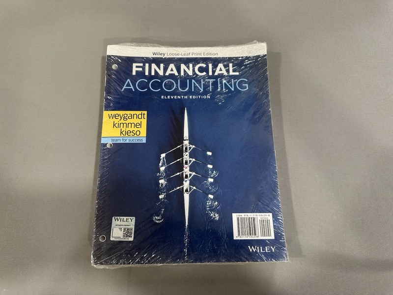 Financial Accounting Ring-bound By Weygandt Kimmel New And Sealed 11 Edition