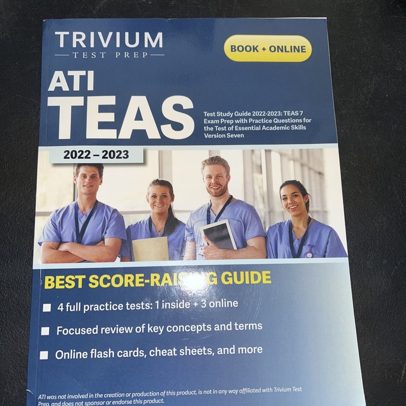 ATI TEAS Test Study Guide 2022-2023: TEAS 7 Exam Prep by Elissa Simon Paperback