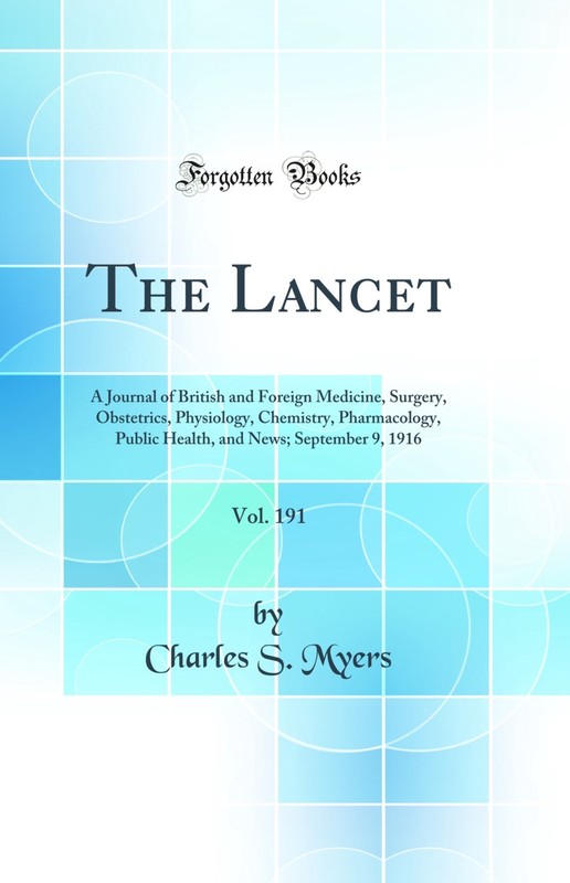 The Lancet, Vol. 191 (Classic Reprint)