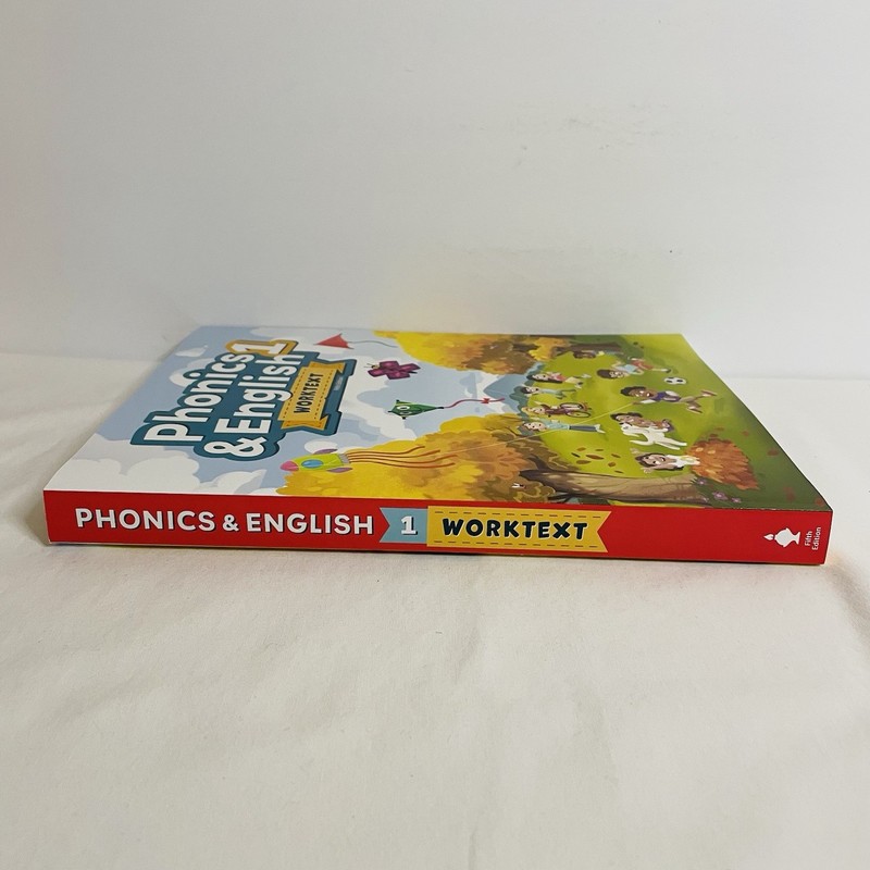 BJU Press Student Phonics & English 1 Worktext First Grade Paperback 5th Edition gallery