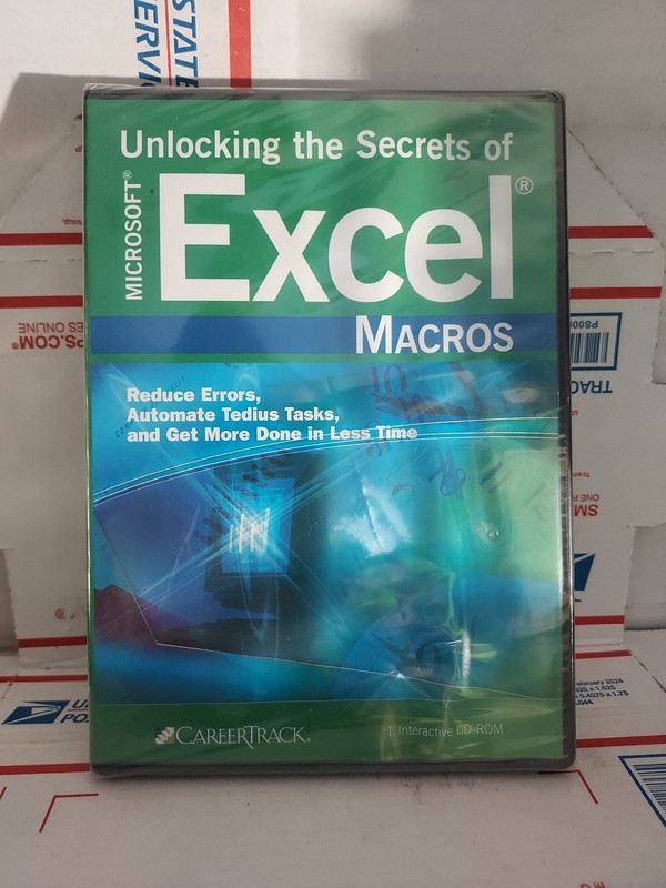 New Unlocking the Secrets of Microsoft Excel 2003 Macros – CareerTrack – #136