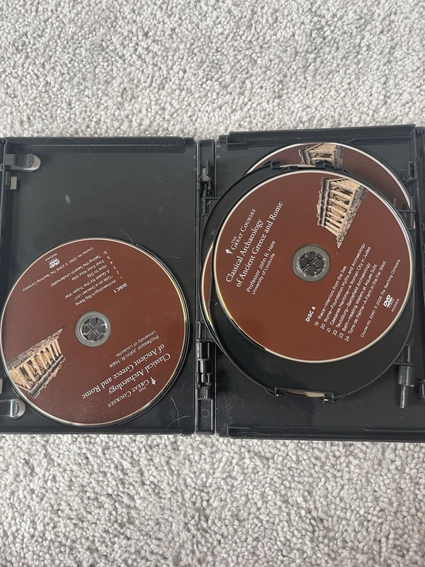 CLASSICAL ARCHAEOLOGY ANCIENT GREECE & ROME The Great Courses 6 DVD & Book Hale gallery
