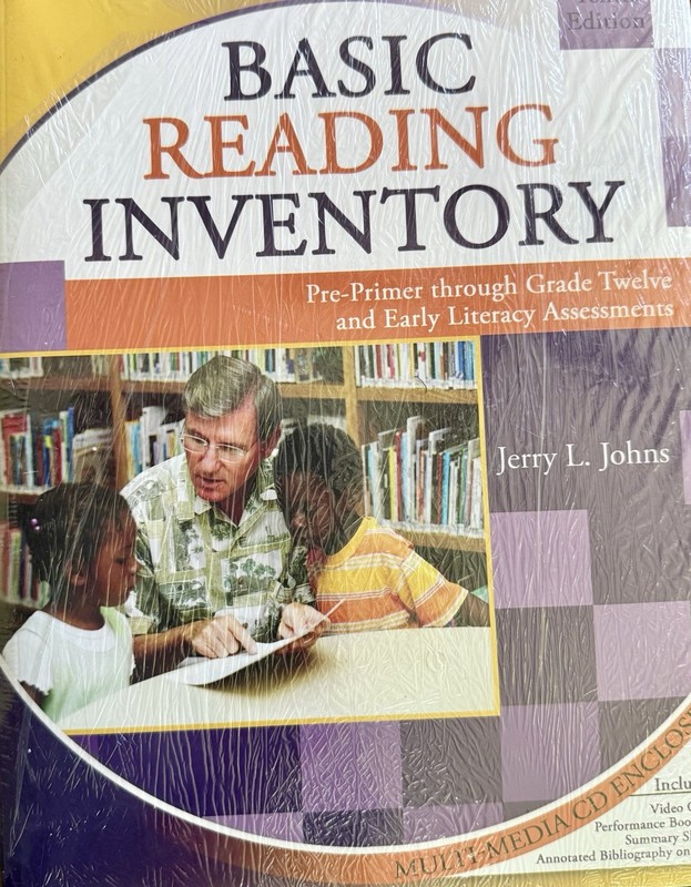 New Basic Reading Inventory Tenth Edition By Jerry L. Johns. Plastic wrapped.