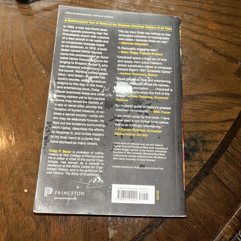 Unsolved!: The History and Mystery of the World's Greatest Ciphers from Ancient gallery
