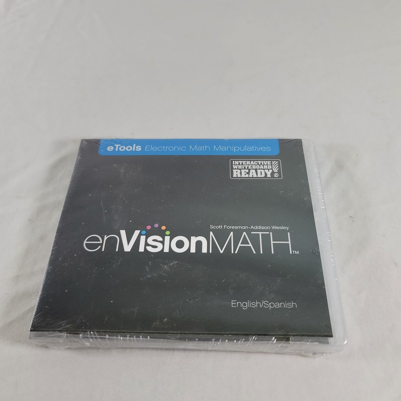 New enVision Math English Spanish eTools Electronic School Manipulatives