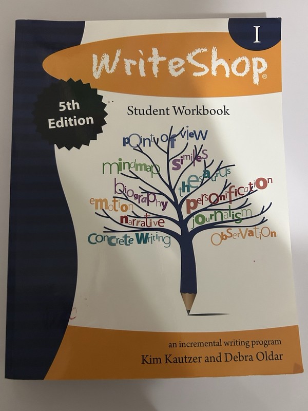WriteShop I & WriteShop 2 Student Workbook & Teachers Manual SET