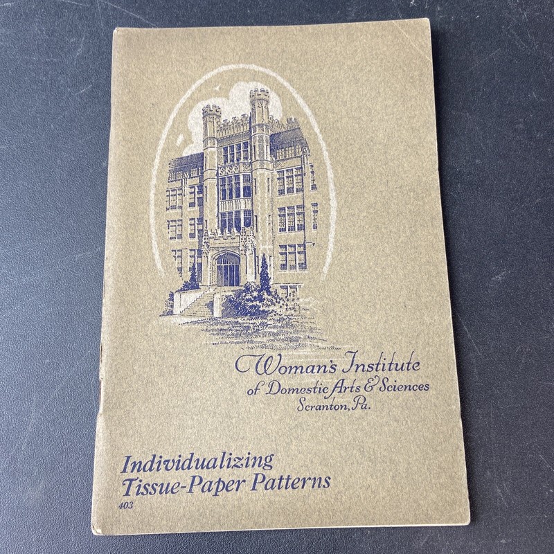 1923 Womens Institute Of Domestic Arts & Sciences #403