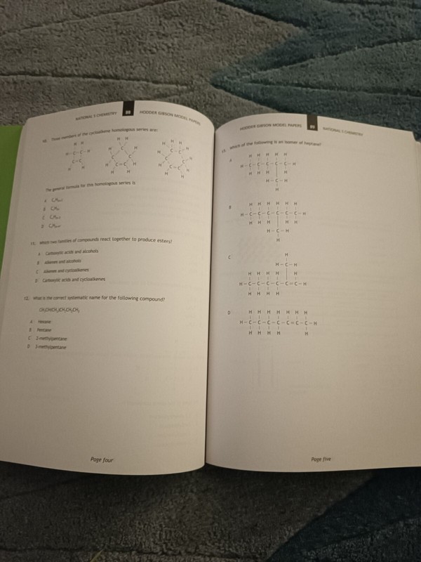SQA Practice Papers for National 5 Chemistry gallery