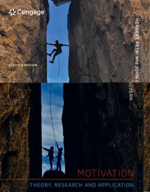 Motivation : Theory, Research, and Application John, Petri, Herbe