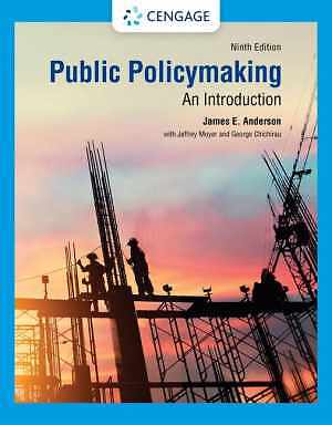 Public Policymaking - Paperback, by Anderson James E.; Moyer Jeffrey; - Good