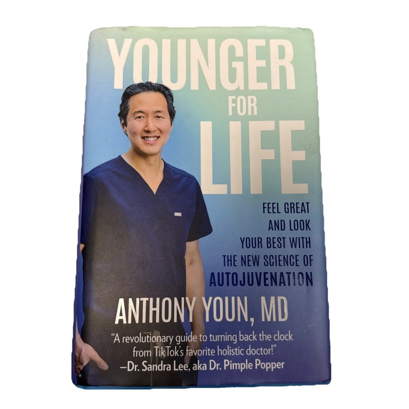 Younger For Life By Anthony Youn MD Hardcover Brand New Holistic Health