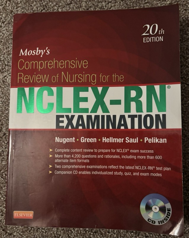 Nursing Books LOT- “Med Surg, NCLEX-RN, Psychiatric Mental Health, & Self-Care”! gallery