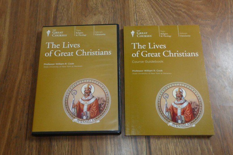 Lives of Great Christians by William R. Cook (DVD) – 4 Discs + Book