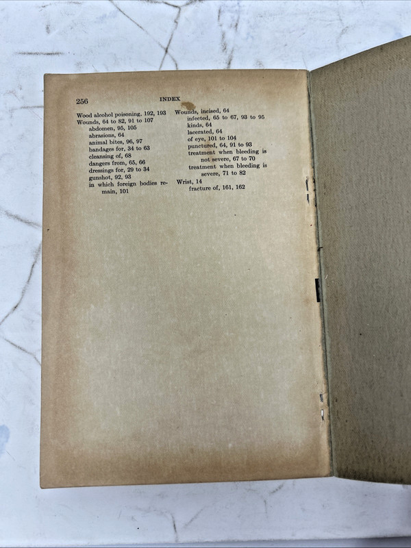 American Red Cross First Aid Text-Book Revised 1933 1940 Paperback Illustrated gallery