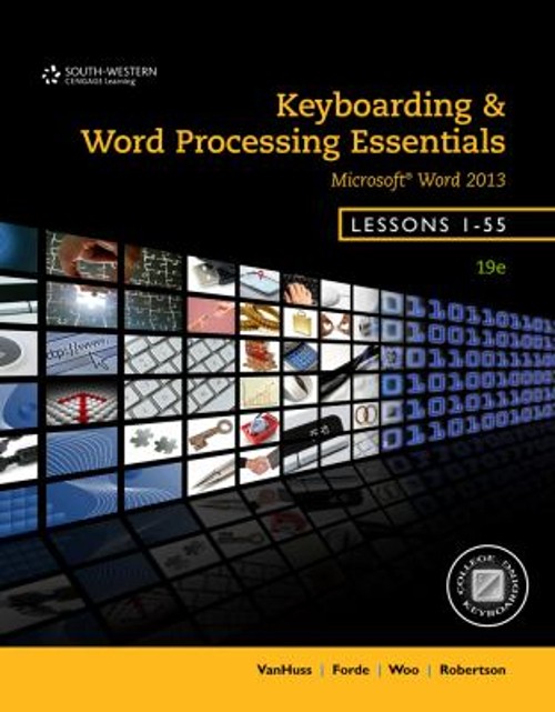 Keyboarding and Word Processing Essentials, Lessons 1-55 Spiral