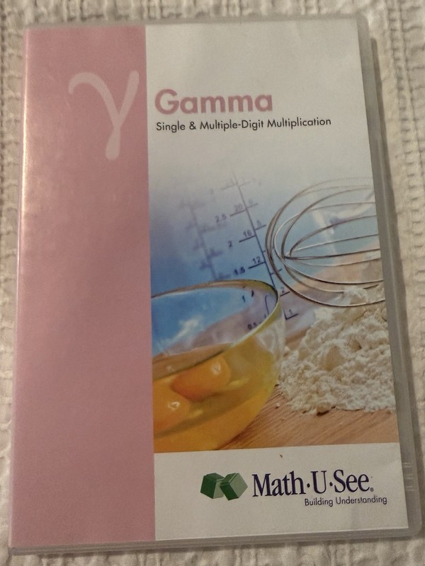 Math-U-See Gamma Single & Multiple-Digit Multiplication DVD, Demme Learning