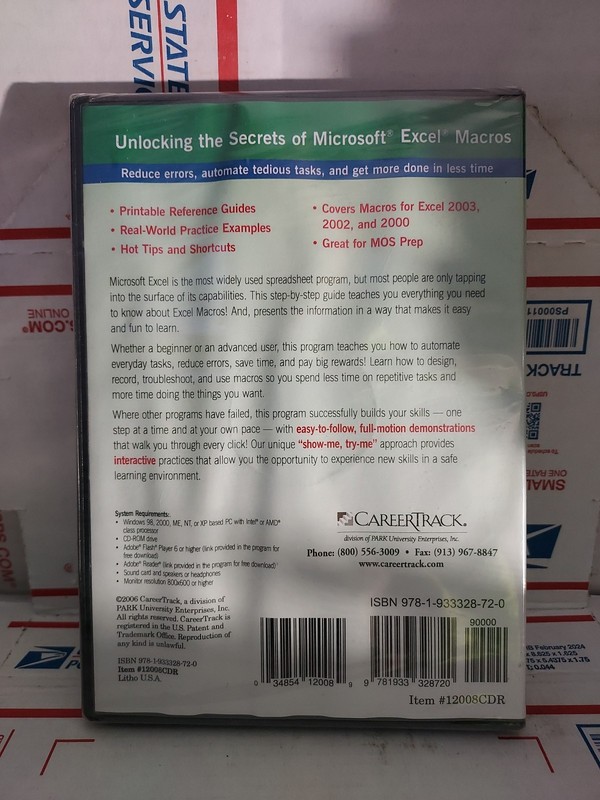 New Unlocking the Secrets of Microsoft Excel 2003 Macros - CareerTrack - #136 gallery