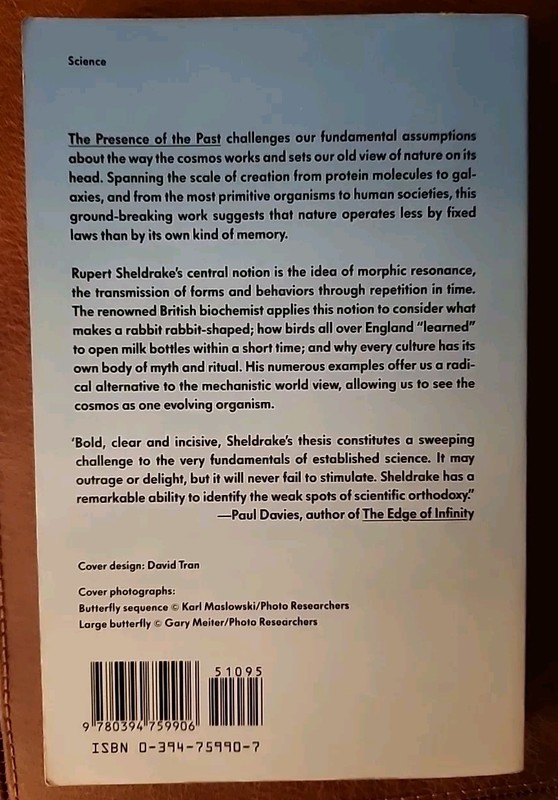 Presence of the Past by Rupert Sheldrake (1989, Trade Paperback) gallery