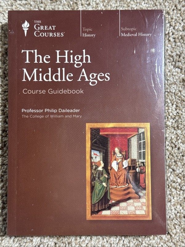 The Great Courses – High Middle Ages DVD + Guidebook New Sealed