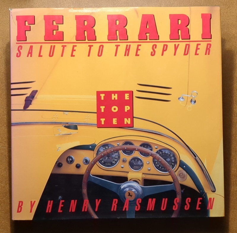 LOT Ferrari Topics Books Willoughby Webb Rasmussen 308 328 275B Spyder Mondial