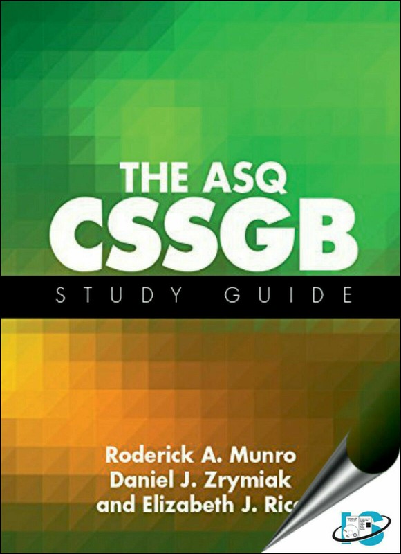 FAST DELIVERY – The ASQ CSSGB Study Guide by Zrymiak, International ed.