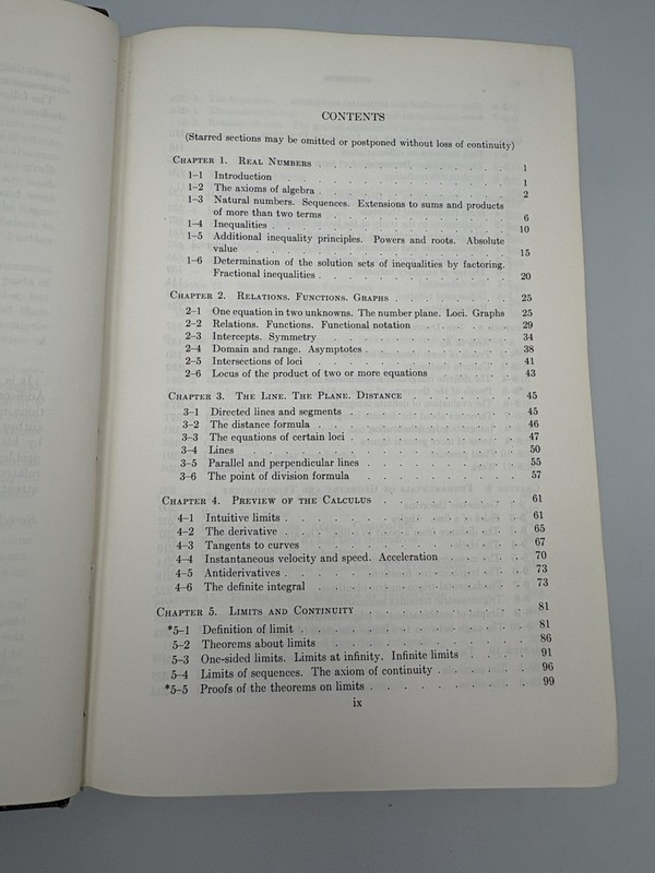 University Calculus with Analytic Geometry By Charles Morrey (1962) 1st Ed. HC gallery