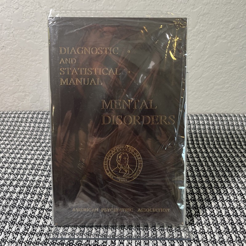 Diagnostic And Statistical Manual, Mental Disorders, DSM-1 Reprint, Brand New gallery