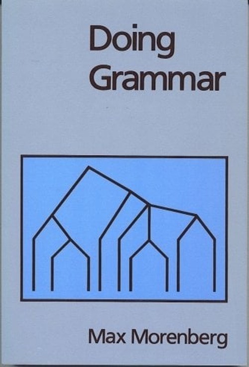 Doing Grammar Paperback Max Morenberg