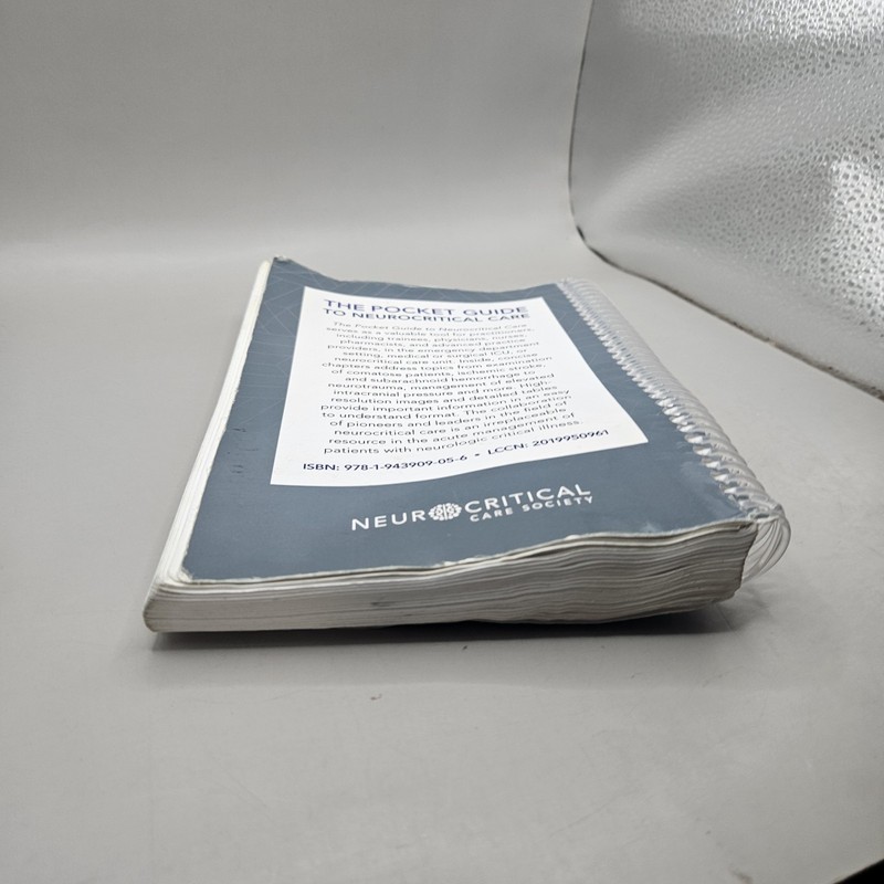 The Pocket Guide To Neurocritical Care Spiral Bound Paperback gallery
