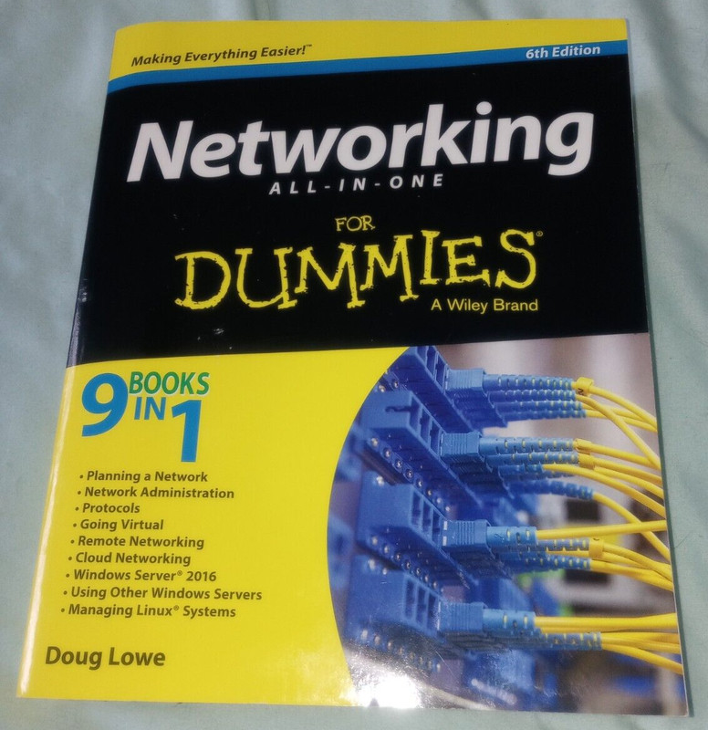 TheGudStuff: Networking All-in-One For Dummies, 9 in 1, by Lowe, Doug, Like New